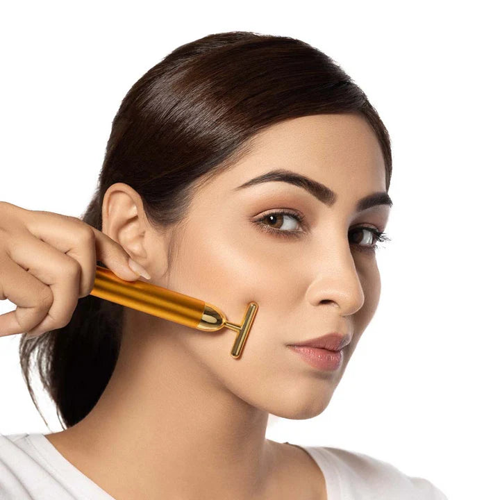 24K Gold Beauty Bar Roller