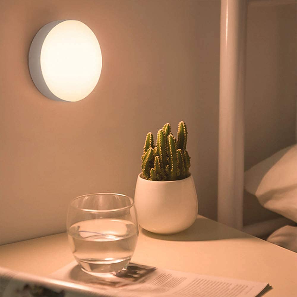 Smart Motion Sensor LED Night Light – USB Rechargeable