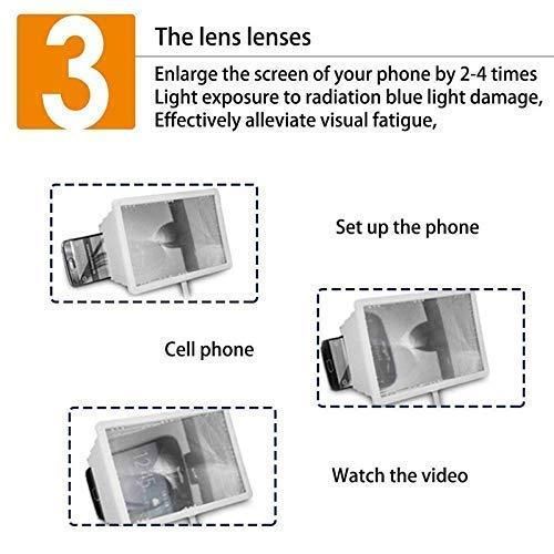 HD 3D Mobile Screen Magnifier for All Smartphones