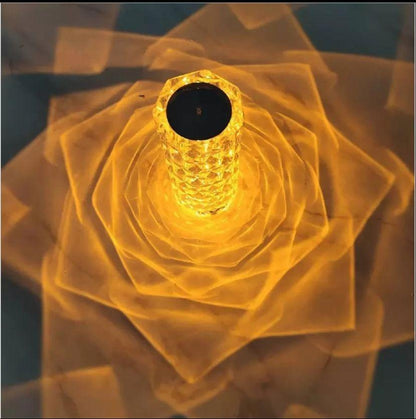 Crystal Touch Table Lamp – 16 Color Changing RGB