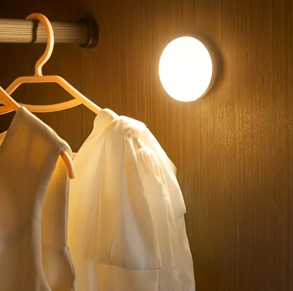 Smart Motion Sensor LED Night Light – USB Rechargeable